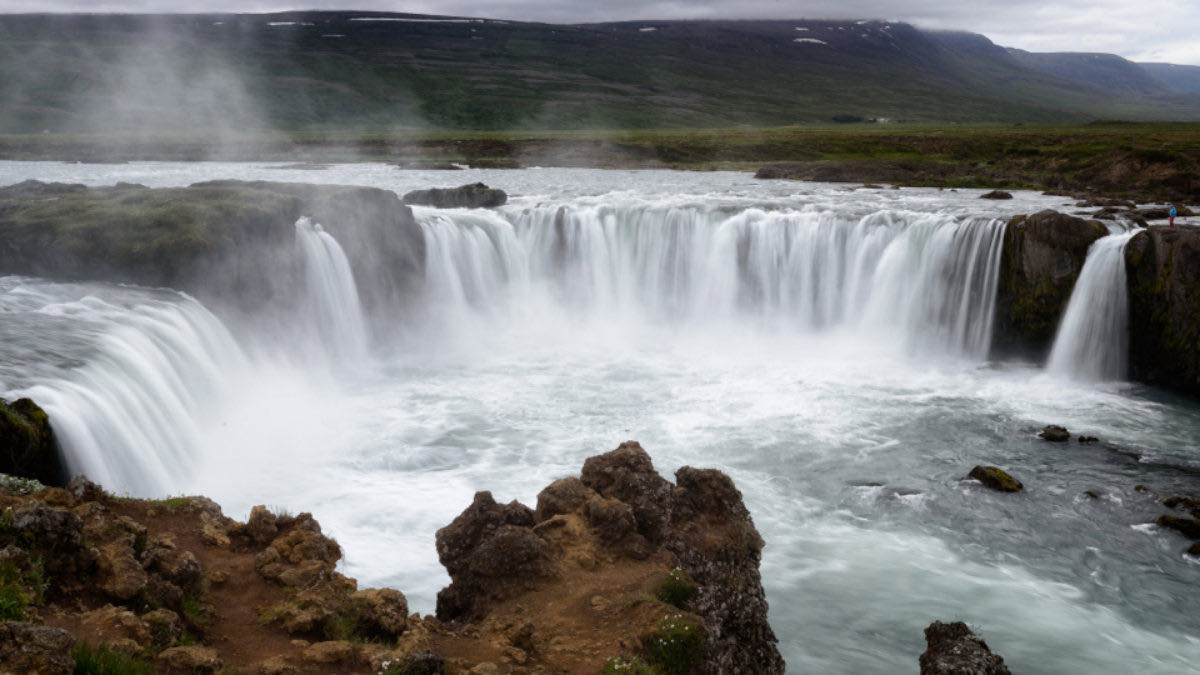 Goðafoss, as edited