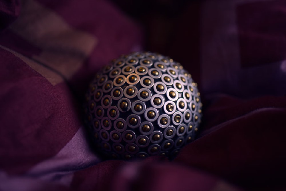 A still life indoors with the preset